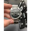 Rolex Datejust 126234 Slate Grey Dial Green Roman Number Steel Super Clone Swiss Movement