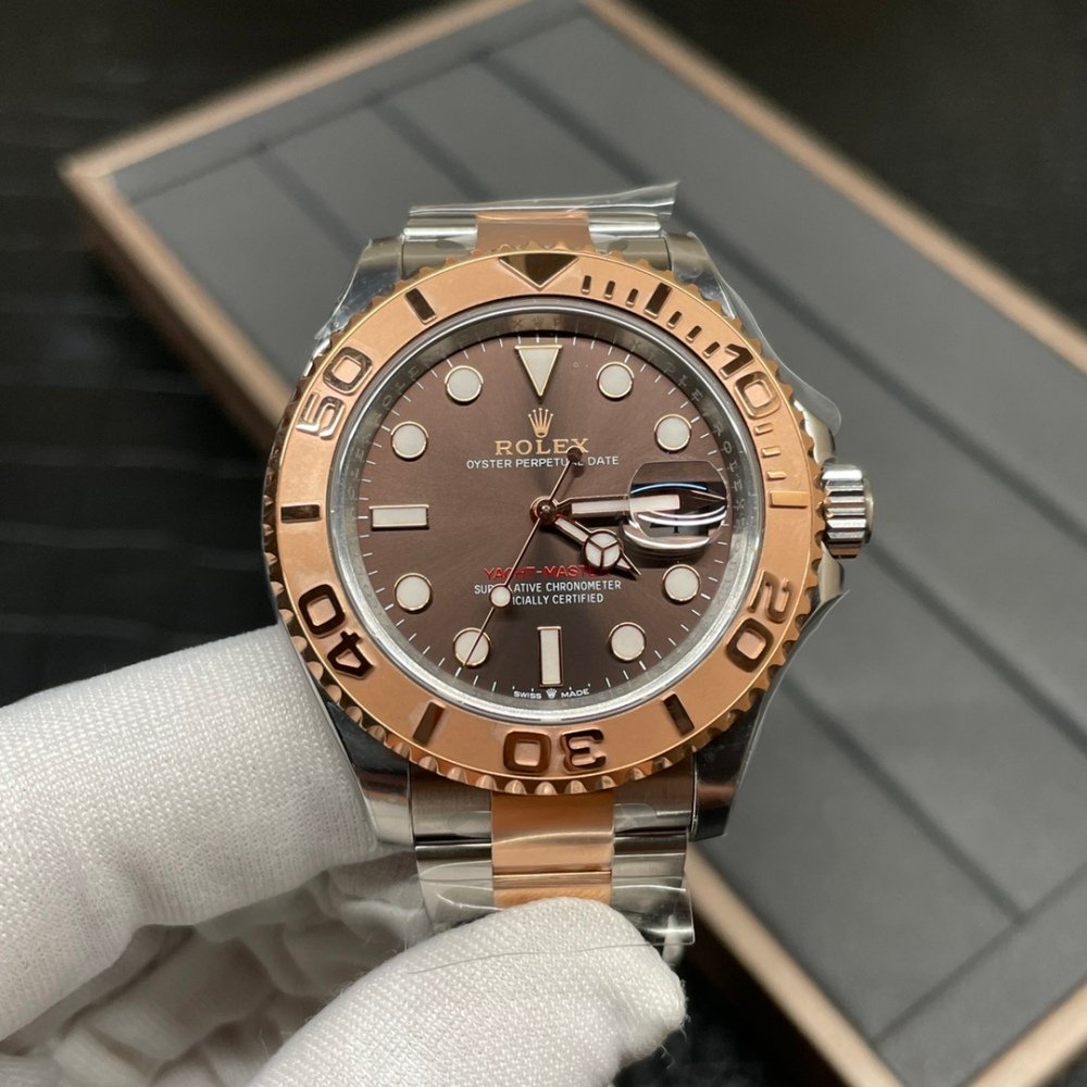 Rolex Yacht-Master 116622 Rose Gold Chocolate Dial 3235 Clean F