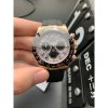 Rolex Daytona 116515LN Meteorite Dial Rose Gold Rubber Strap 4130 Movement