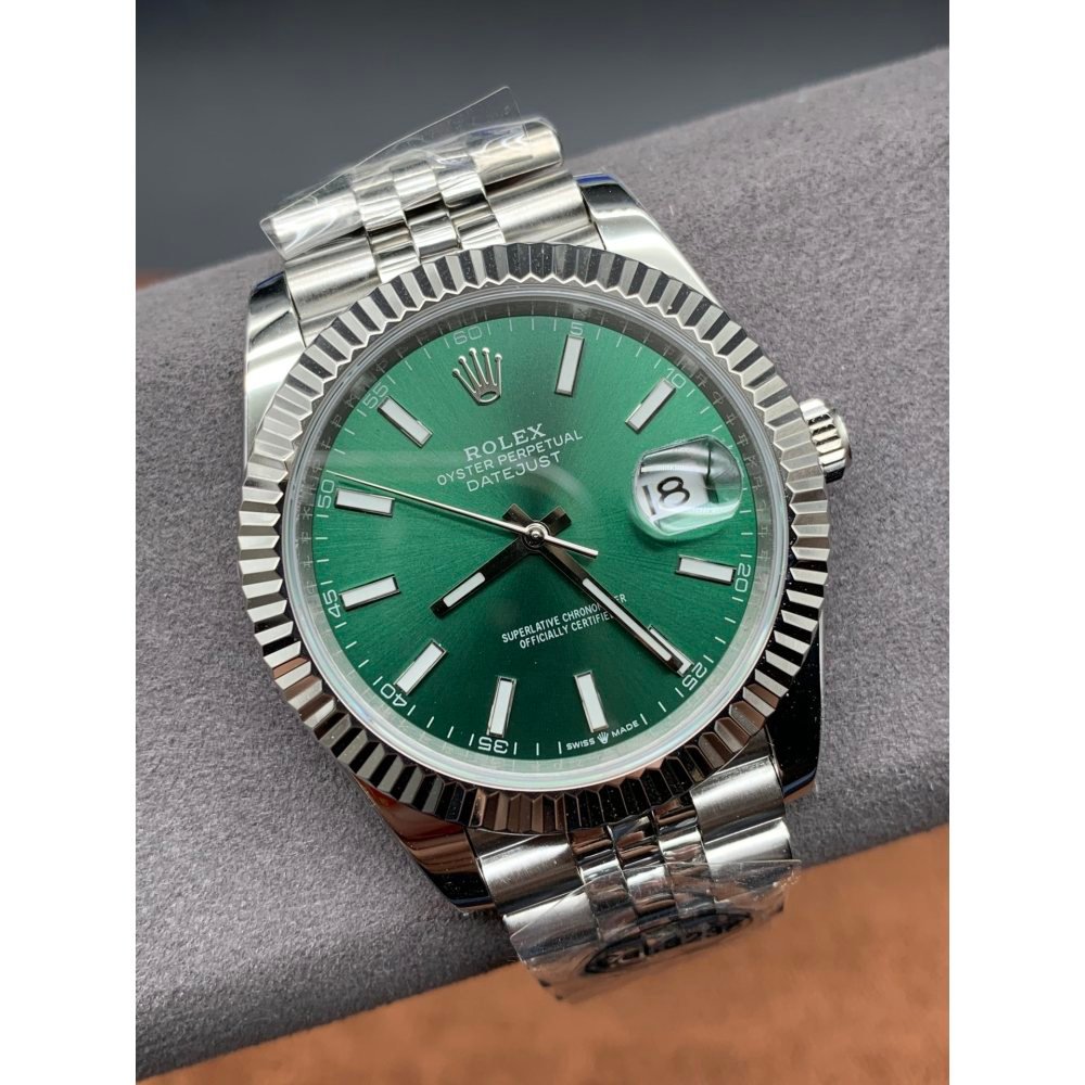 Rolex Datejust 126334 Green Dial Jubilee Bracelet Swiss 3235 Movement