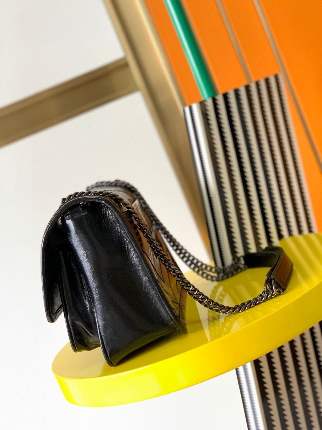 NIKI BABY Retro Leather Handbag