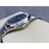 Nautilus 5811/1G 3K factory 1:1 Best Edition Blue Textured Dial on SS Bracelet A330 Super Clone