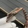 Rolex Day-Date 228235 Rose Gold Green Roman Dial President Bracelet Swiss 3255 Movement