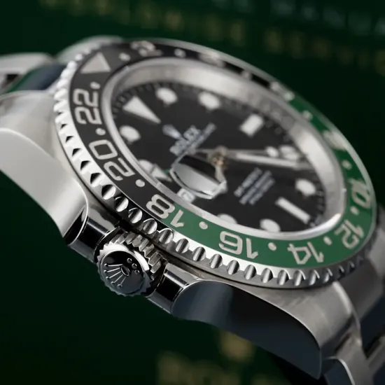 Rolex GMT-Master II Lefty Sprite Green And Black Bezel 126720VTNR-0002 Unworn