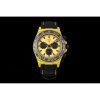 Rolex DIW Modified Datona Carbon Fiber Yellow Black Dial Swiss 4130 Movement