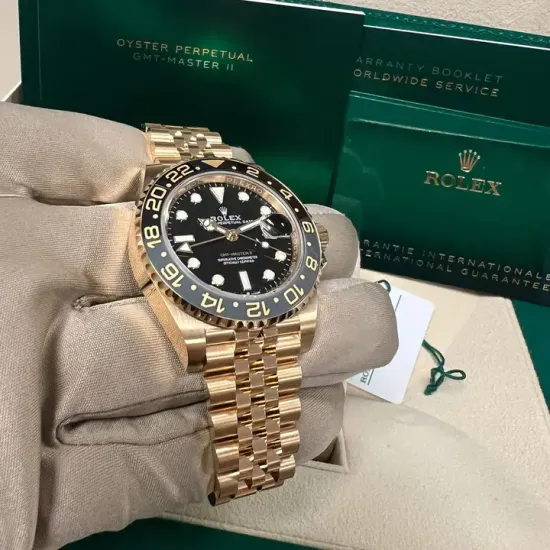 Rolex GMT-Master II NEW RELEASE 2023 Jubilee 18ct Yellow Gold 126718GRNR-0001