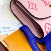LV Pink! Short! Wallet Wallet made of soft monogramempreinte leather