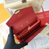 LV Diamond pattern leather embossed pochette metis handbag envelope wallet