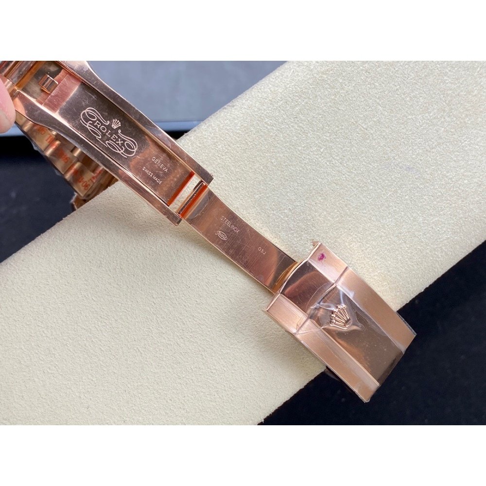 Rolex Sky-Dweller 336934 1:1 Best Edition Rose Gold Chocolate Dial Steel Swiss 2824 Movement