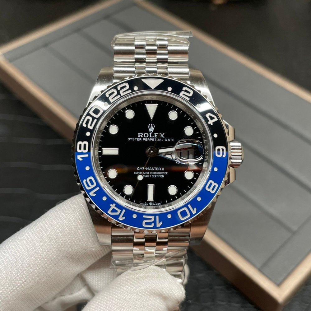 Rolex GMT Master II Batman 126710BLNR Oyster Bracelet Swiss 3285 Movement