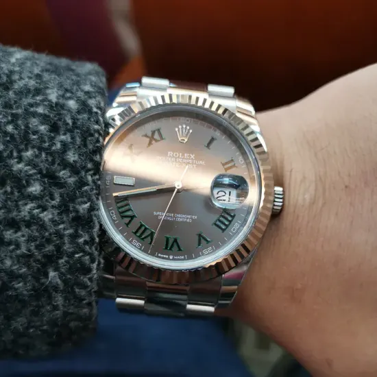Rolex Datejust 41 Oystersteel and yellow gold Wimbledon - M126333-0020/126333-0019/126334-0022 Brand Unworn