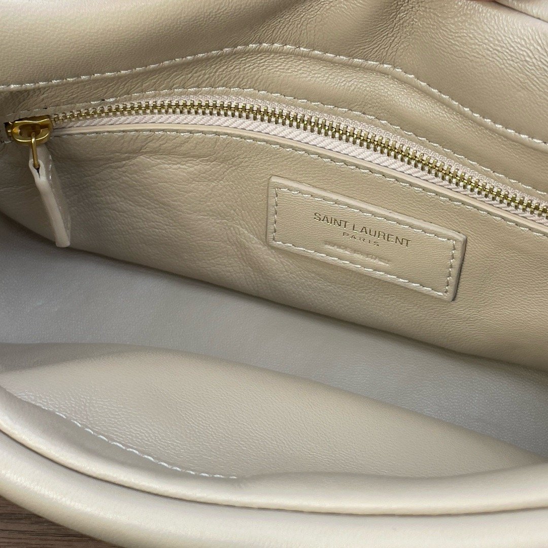 【𝑳𝑬 𝟓 𝑨 𝟕】𝙍𝙤𝙨𝙚 same style smooth plain leather 𝙃𝙊𝘽𝙊 handbag Plain leather Apricot Sheep Gold 𝟔𝟓𝟕𝟐𝟐𝟖