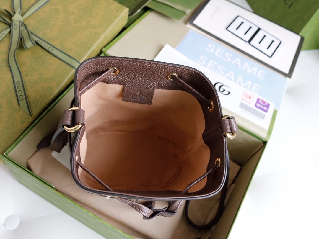 Ophidia Series Mini Bucket Bag