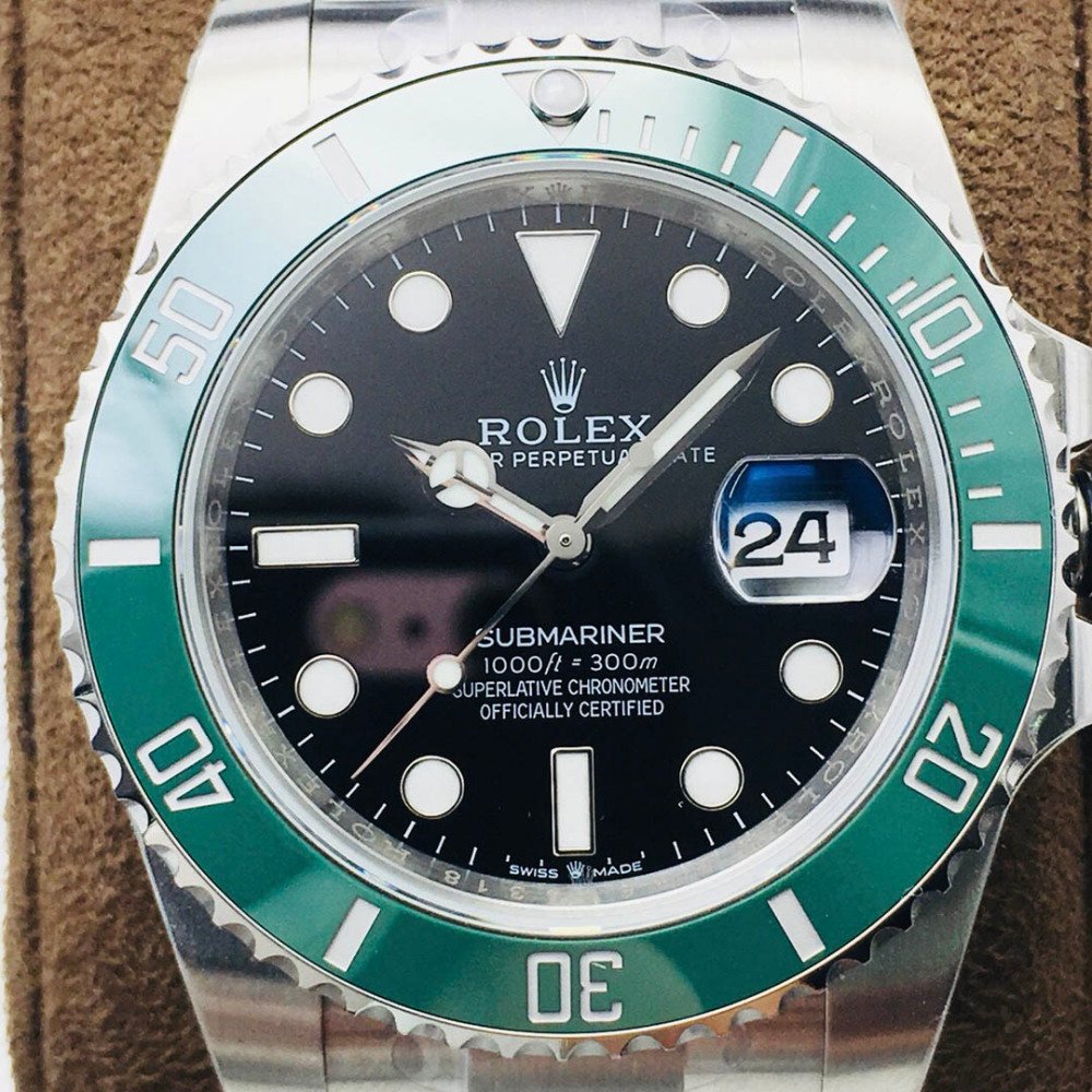 Rolex Submariner 126610LV Starbucks Black Dial Ceramic bezel Swiss 3235 Movement
