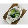 Rolex Day-Date White Gold Green Dial Swiss Clone 3255 Movement