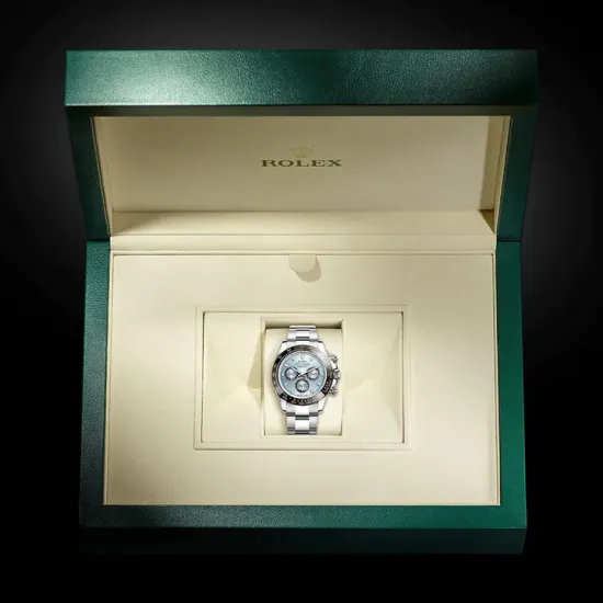 Rolex Cosmograph Daytona 40mm Platinum Ice-Blue Dial m116506 Series