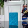 LV light blue (embossed) wallet wallet card holder