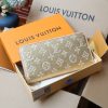 LV Gold Single Zipper Wallet Series