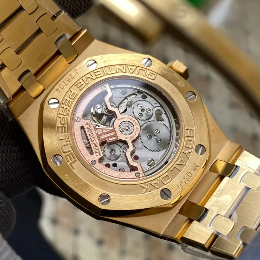 AP Royal Oak 41mm Complicated 26574 YG APS F1:1 Best Edition Blue Dial on YR Bracelet A5134 (CHS)