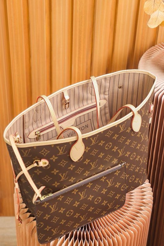 Neverfull shopping bag. letter bag. mommy bag. classic tote bag #m40995# 31*28*14cm