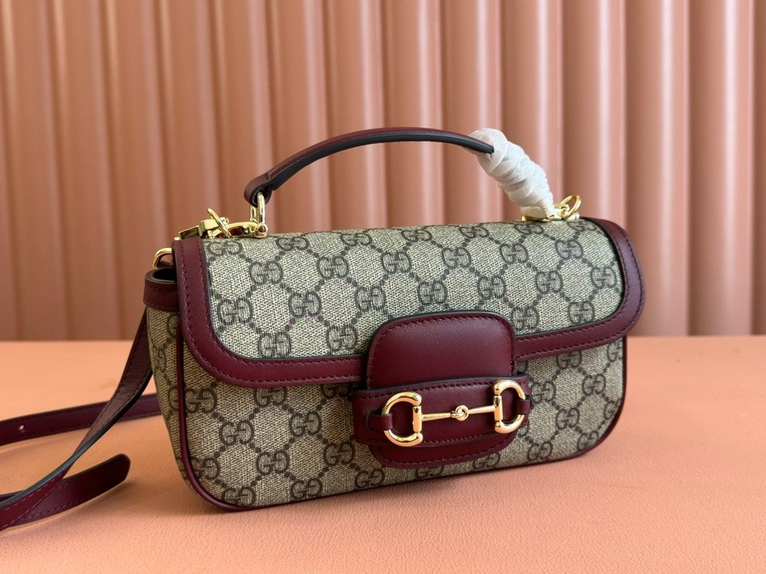 Gucci Horsebit 1955 series small handbag 815206 FAD6M 8759
