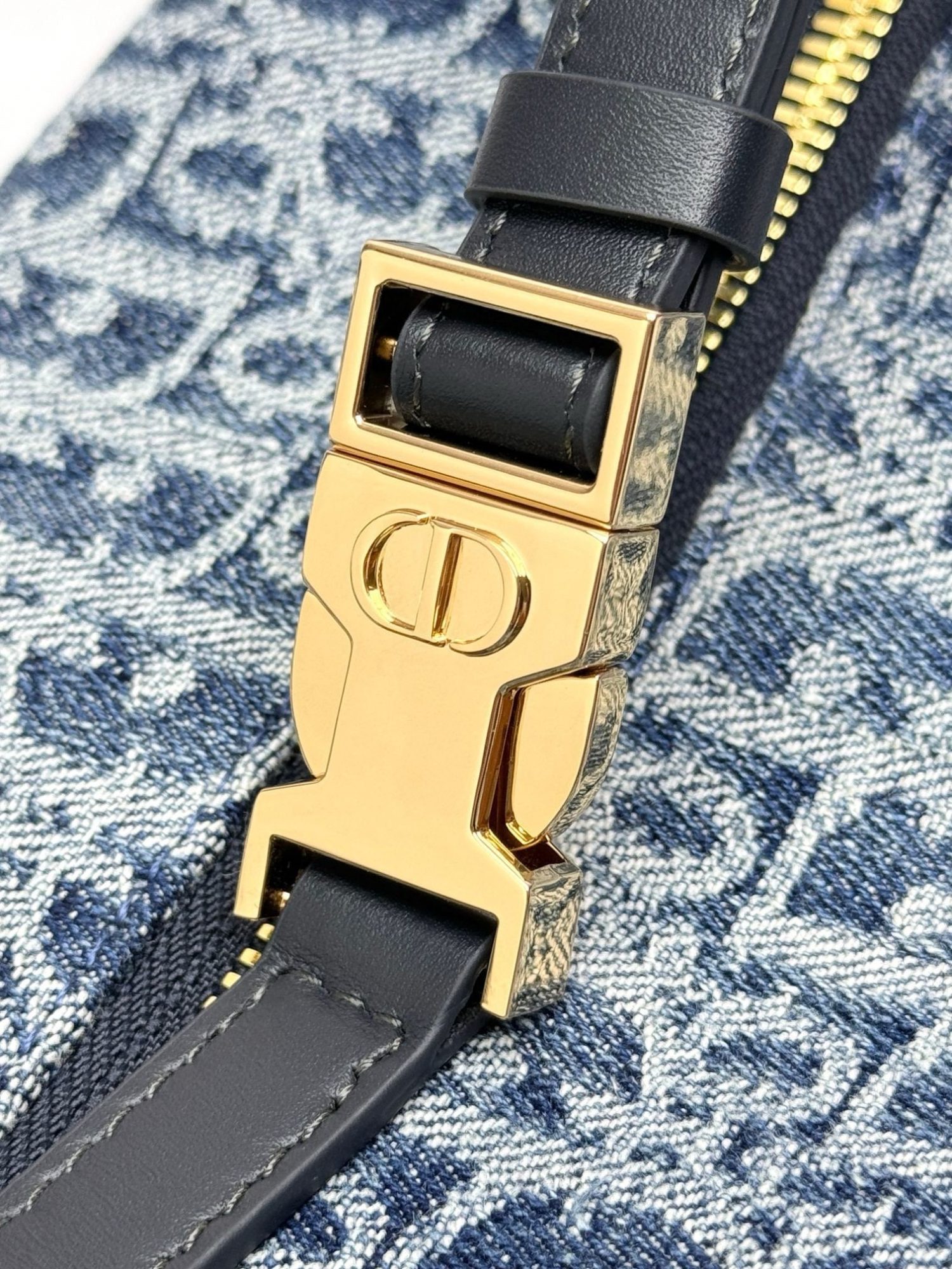 DiorTravel Nomad Clutch Lunch Box Bag Extended Strap D6663