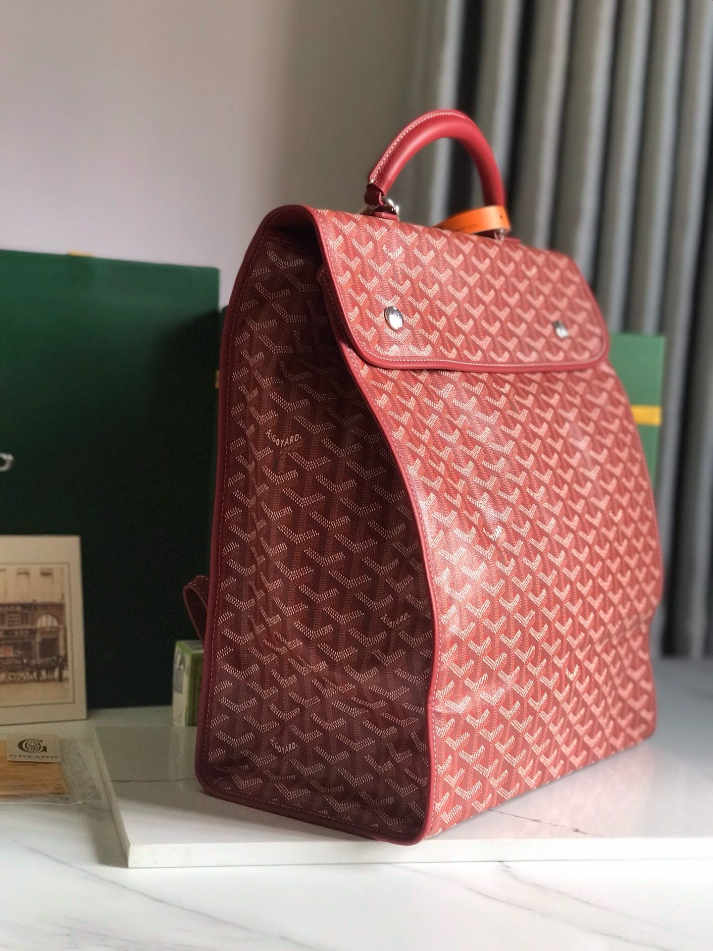 Goyard Saint Leger Folding Backpack 020191W720