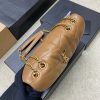 𝙇𝙤𝙪𝙇𝙤𝙪 𝙥𝙪𝙛𝙛𝙚𝙧～LOULOU PUFFER New Mini Double Chain Quilted Lambskin Bag Caramel Lambskin/Antique Gold 759337