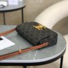 𝗖𝗘𝗟𝗜𝗡𝗘 | Arc de Triomphe underarm bag black 𝟮𝟬*𝟭𝟬*𝟰𝒄𝒎