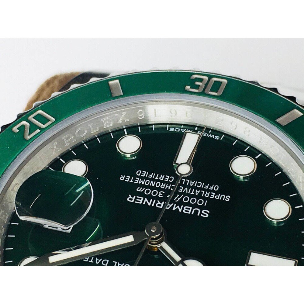 Rolex Submariner 116610LV Hulk 3135 Movement Noob F