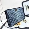 𝐃𝐢𝐨𝐫 𝐌𝐎𝐍𝐓𝐀𝐈𝐆𝐍𝐄 Clutch 30 Montaigne Denim D Lanbu D6313