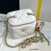 Chanel 24A Workshop enamel adjusting button makeup case 96080W650