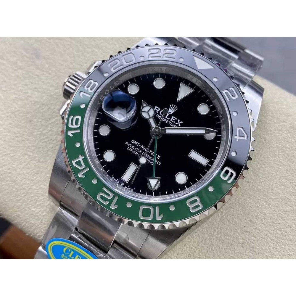 Rolex GMT Master II 126720VTNR-0001 Sprite Ring 3285 Movement Clean Factory