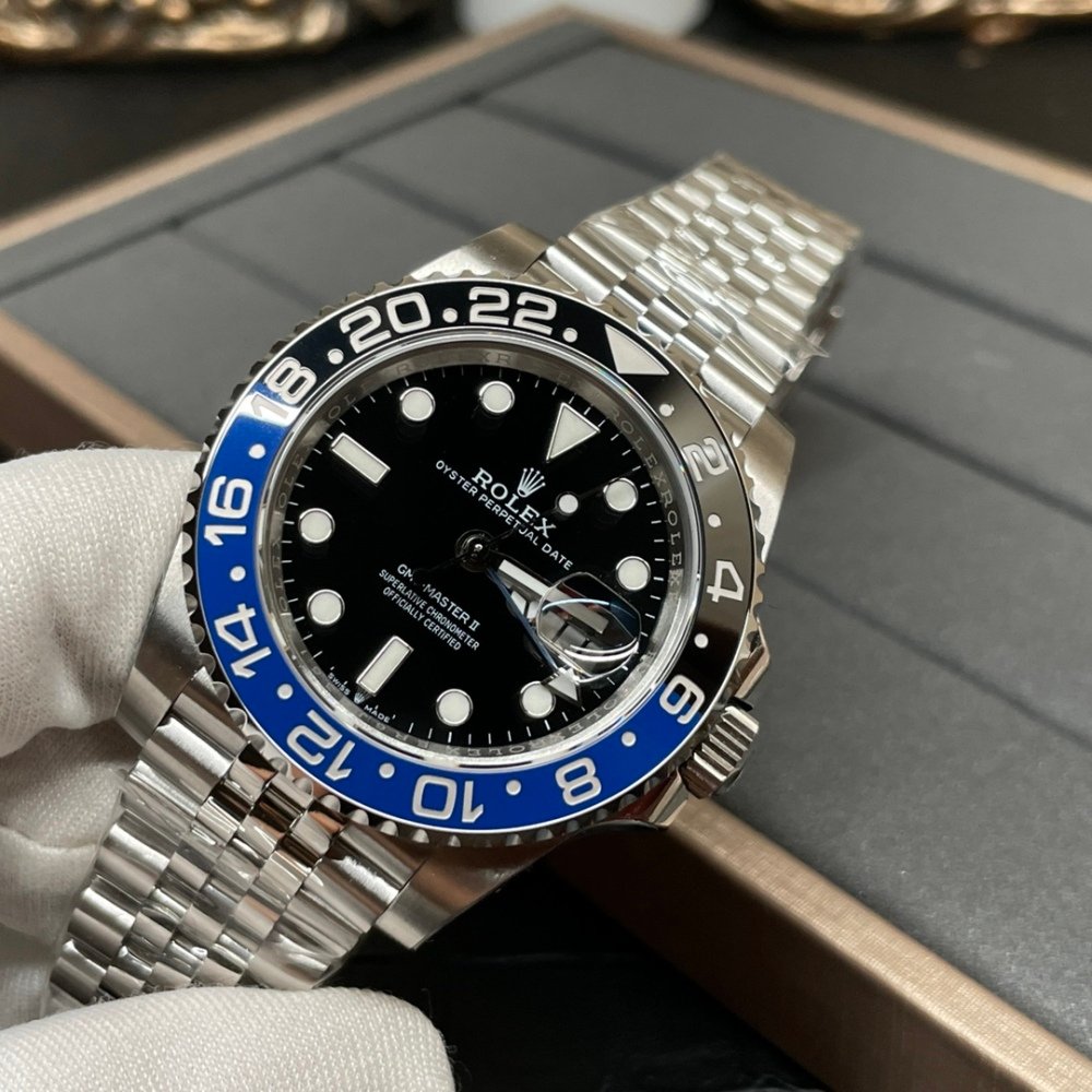 Rolex GMT Master II Batman 126710BLNR Oyster Bracelet Swiss 3285 Movement