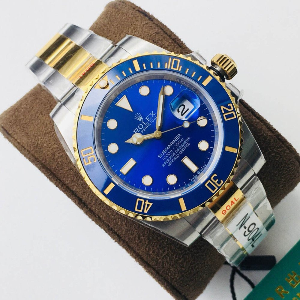 Rolex Submariner 126613LB Blue Dial Yellow Gold Super Clone 3235 Movement