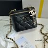 Chanel 24A Workshop enamel adjusting button makeup case 96080W650