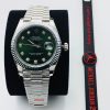 Rolex Datejust Green Dial Diamond White Gold Jubilee Bracelet Swiss Clone Movement
