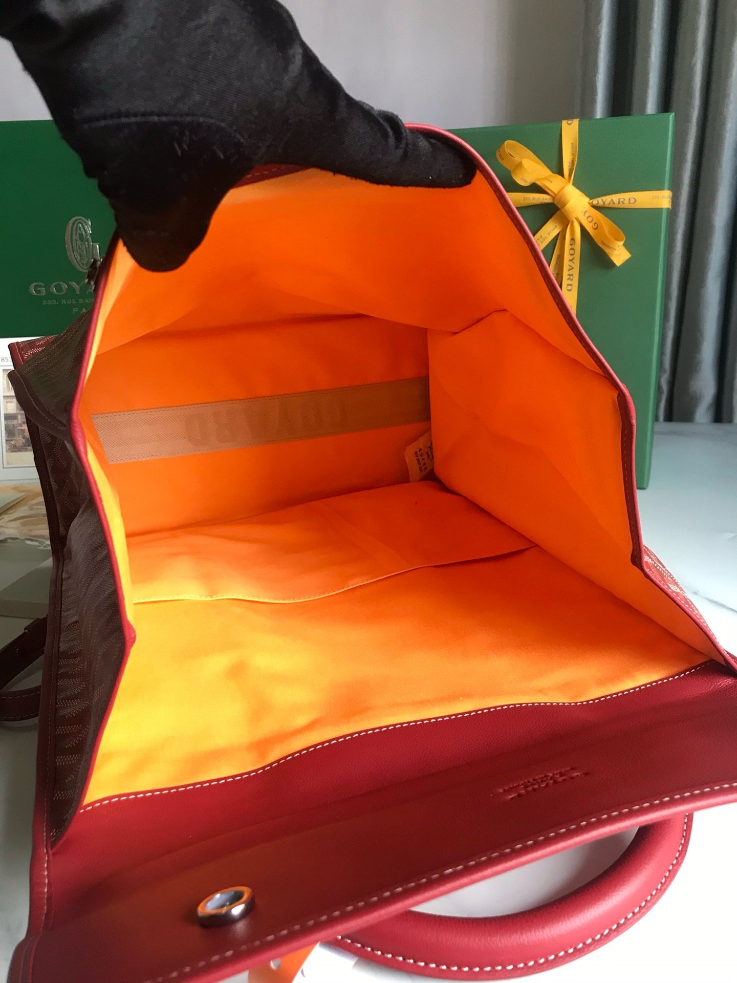 Goyard Saint Leger Folding Backpack 020191W720