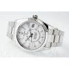 ROLEX Sky-Dweller 326934 904L SS ZF 1:1 Best Edition White Dial on SS Bracelet A2824
