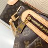 LV high rise waist bag monogram coated canvas