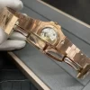 Patek Philippe Nautilus 5711/1R RG 3KF 1:1 Best Edition Brown Textured Dial on RG Bracelet A324 Super Clone V2