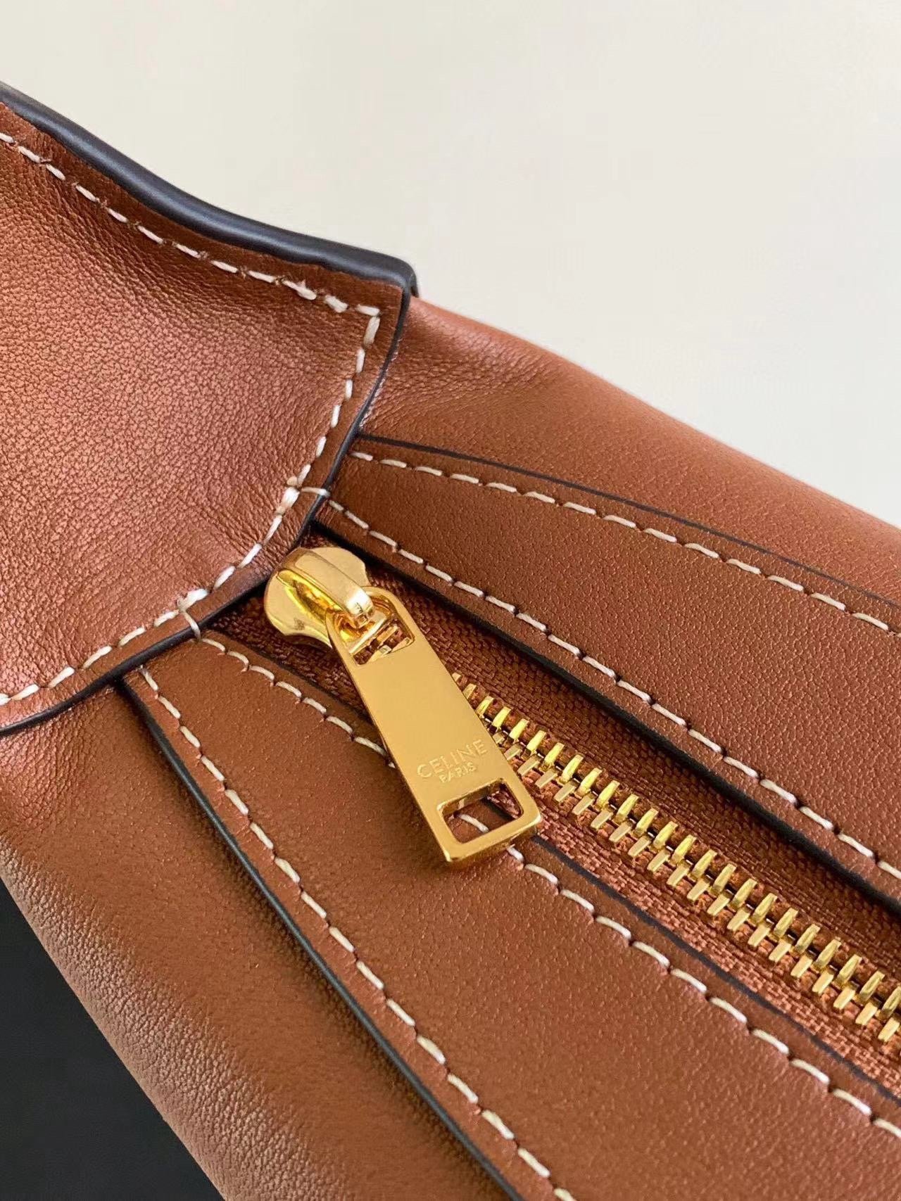 Celline 2024ROMY mini bag in soft calfskin 19.5-14-5cm