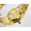 Rolex Day-Date All Gold Green Dial Diamond Bezel Super Clone 3255 Movement