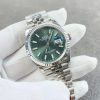 Rolex Datejust 126334 White Gold Green Dial Jubilee Bracelet Swiss 3235 Movement