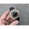 Patek Philippe Aquanaut 5167R-001 RG 3KF Best Edition Brown Dial on Black Rubber Strap A324 Super Clone V2