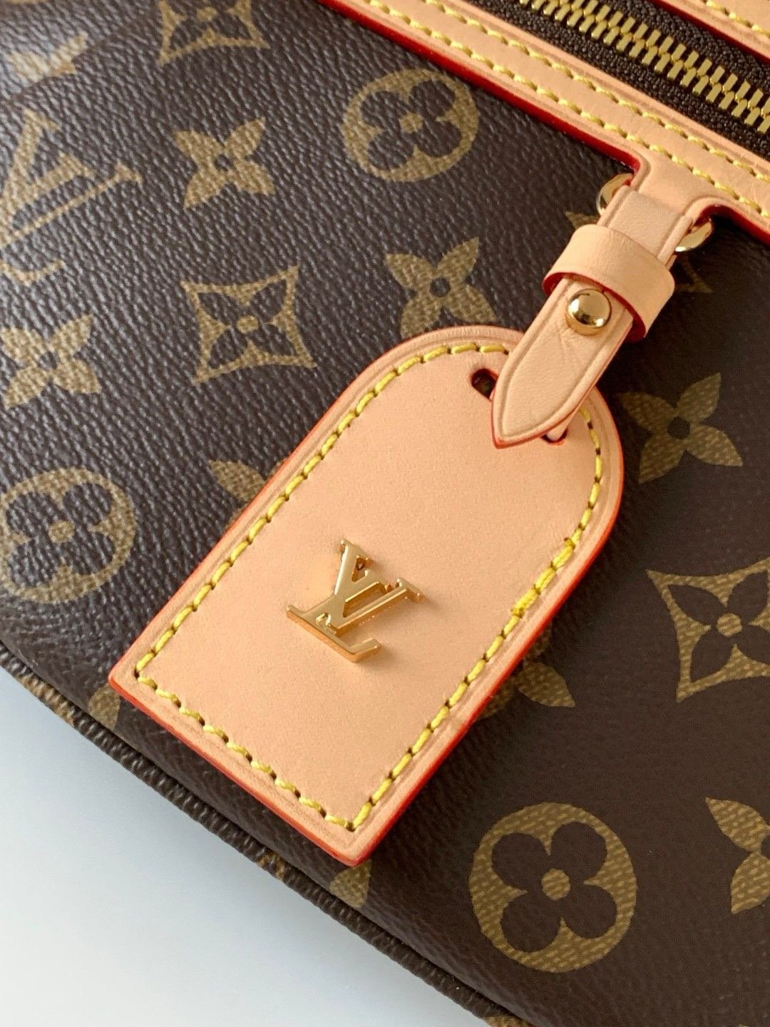 LV high rise waist bag monogram coated canvas