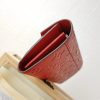 LV Diamond pattern leather embossed pochette metis handbag envelope wallet