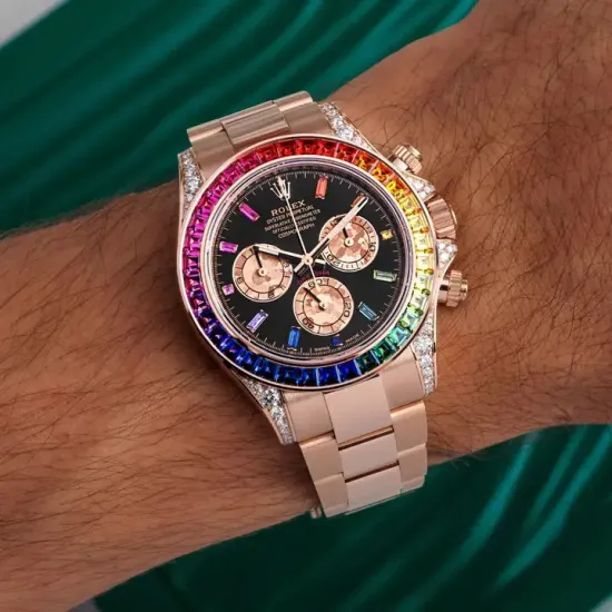 Daytona Rainbow Rose Gold