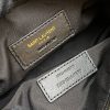 YSL new sade small underarm cylinder bag sheepskin black/gold 699703