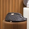 BUMBA waist bag m43644 French original leather full steel hardware